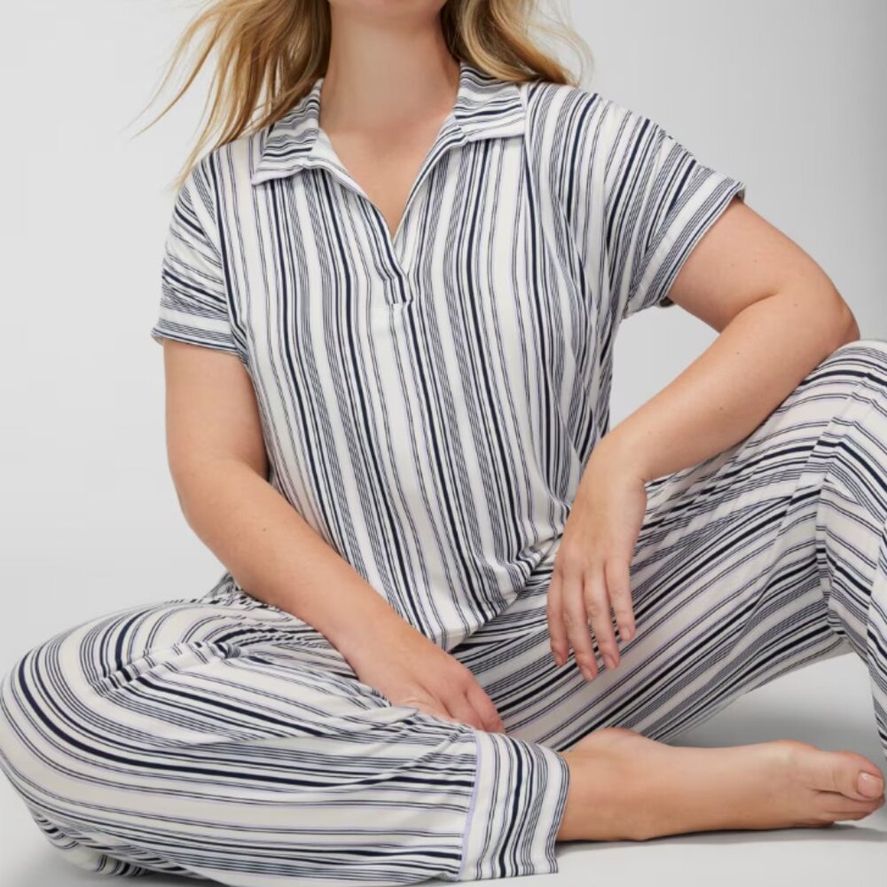 NWT Soma COOL NIGHTS Short Sleeve Pj Set